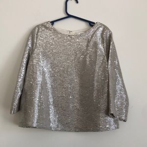 Gymboree gold dressup top size medium 7/8
